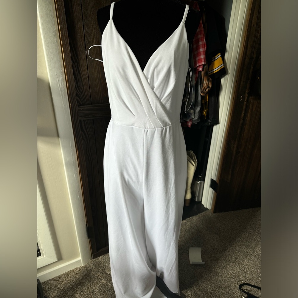 White Jumpsuit